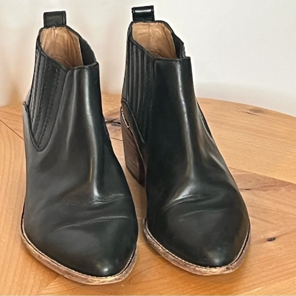 Madewell Bonham Booties Size 6.5 Black